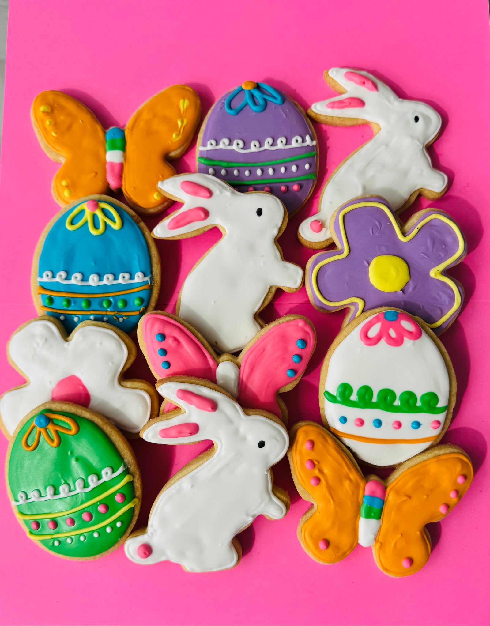 Spring Bunny Sugar Cookies