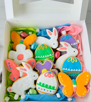Spring Bunny Sugar Cookies
