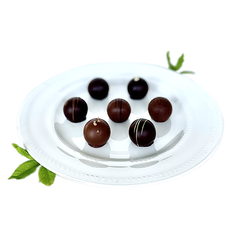 Belgian Dark Chocolate Truffles